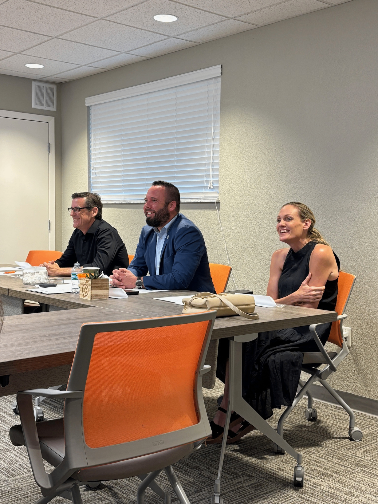 Board members at the I AM Children's Museum meeting