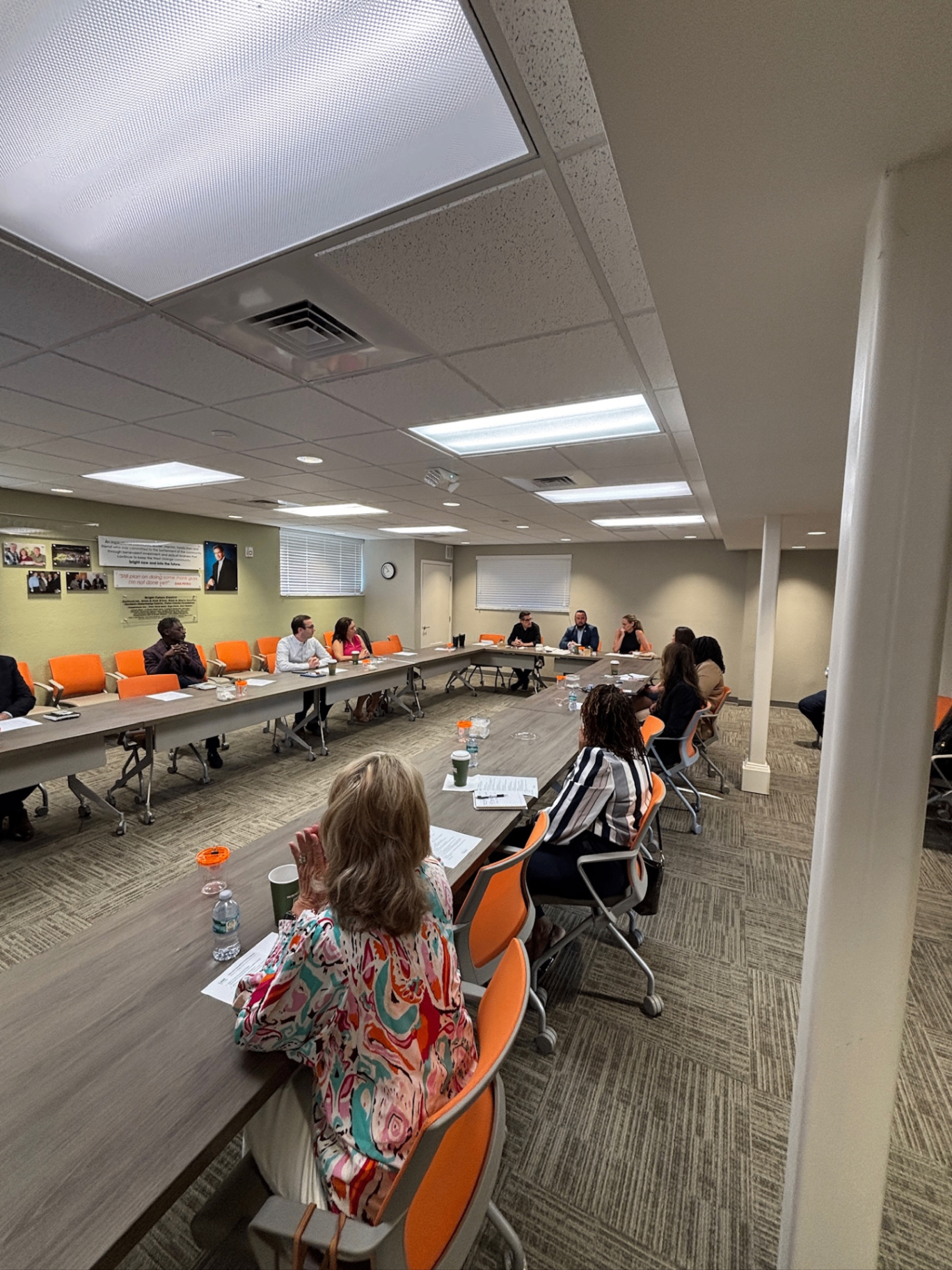 I AM Children's Museum board meeting in progress