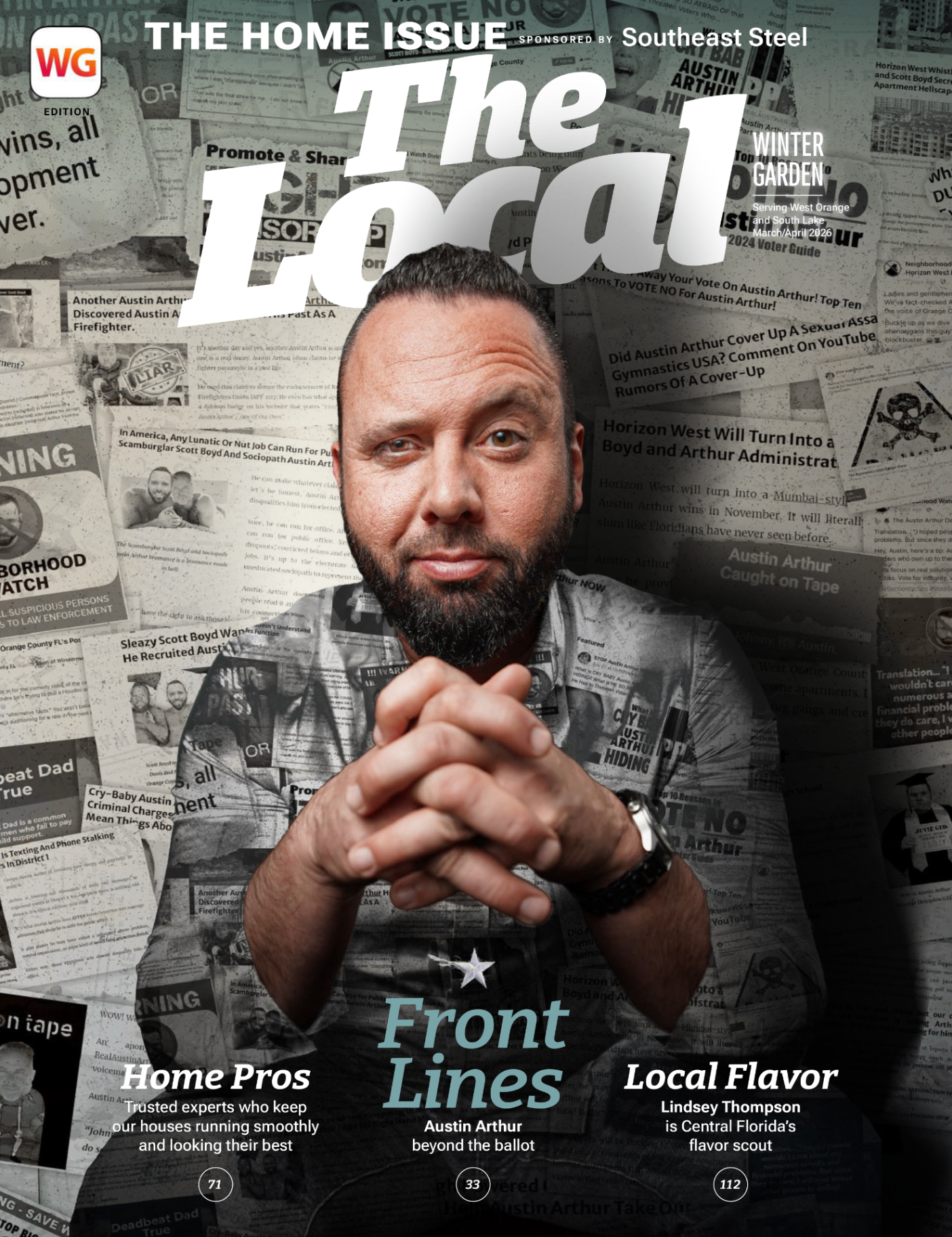 The Local Winter Garden cover featuring Austin Arthur